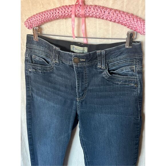 Democracy “ab” Technology Blue Jeans Woman’s Size 10 Skinny Leg - Picture 4 of 11